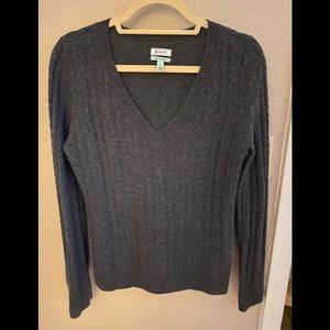 Susina Cashmere Gray Sweater